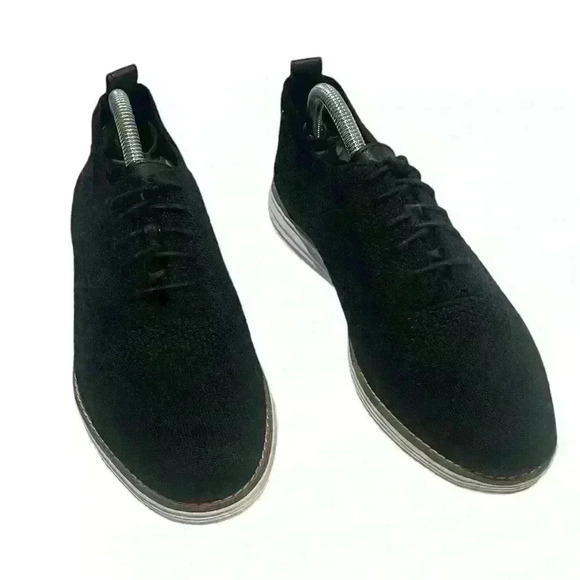 Cole Haan Grand  Stitchlite Flyknit Wingtip Oxford Shoe Black Womens 9 B - Picture 5 of 9